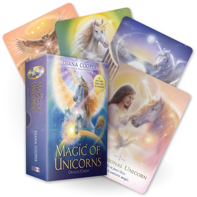The Magic of Unicorns Oracle Cards : A 44-Card Deck and Guidebook, Cards Book