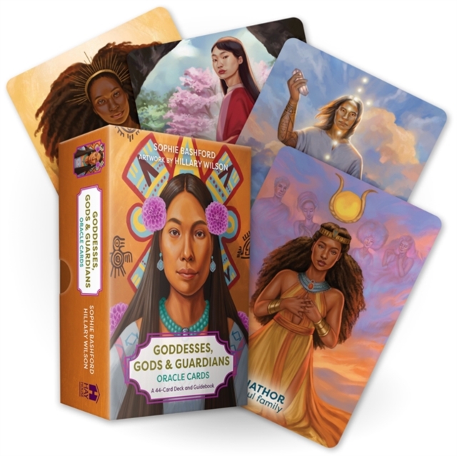 Goddesses, Gods and Guardians Oracle Cards : A 44-Card Deck and Guidebook, Cards Book