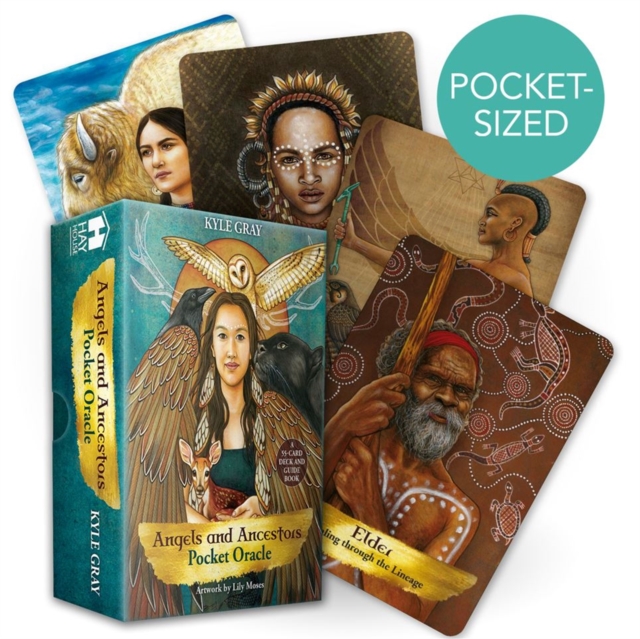 Angels and Ancestors Pocket Oracle : A 55-Card Deck and Guidebook, Cards Book