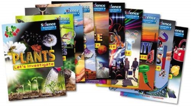 Science Essentials KS2 10 book set : Let's Investigate Facts Activities Experiments, Shrink-wrapped pack Book