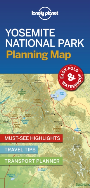 Lonely Planet Yosemite National Park Planning Map, Sheet map, folded Book