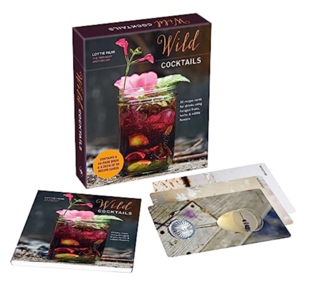 Wild Cocktails Deck : 50 Recipe Cards for Drinks Made Using Fruits, Herbs & Edible Flowers, Multiple-component retail product, part(s) enclose Book