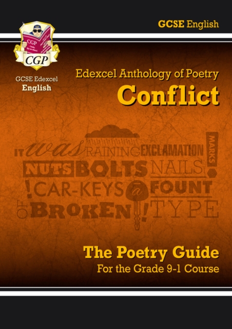 GCSE English Edexcel Poetry Guide - Conflict Anthology includes Online Edition, Audio & Quizzes, Multiple-component retail product, part(s) enclose Book
