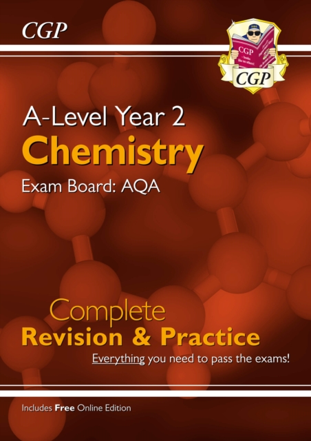 A-Level Chemistry: AQA Year 2 Complete Revision & Practice with Online Edition, Mixed media product Book