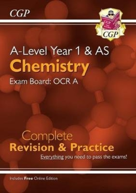 A-Level Chemistry: OCR A Year 1 & AS Complete Revision & Practice with Online Edition, Mixed media product Book