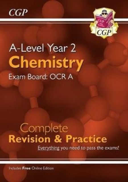 A-Level Chemistry: OCR A Year 2 Complete Revision & Practice with Online Edition, Mixed media product Book