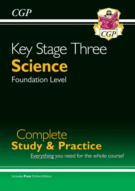 New KS3 Science Complete Revision & Practice – Foundation (inc. Online Edition, Videos & Quizzes), Multiple-component retail product, part(s) enclose Book