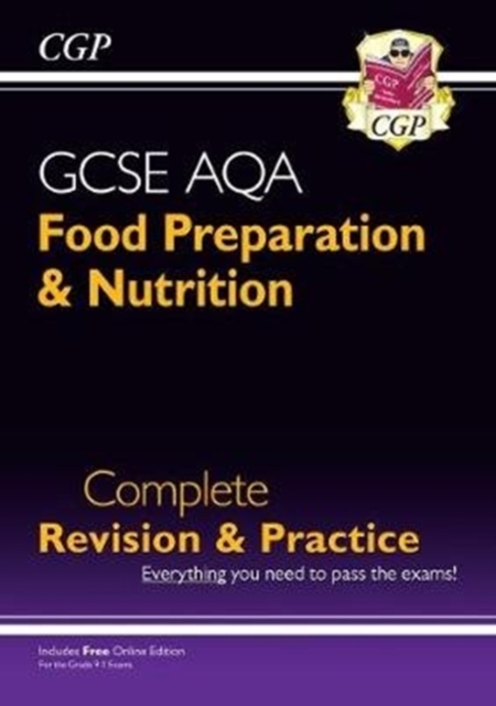 New GCSE Food Preparation & Nutrition AQA Complete Revision & Practice (with Online Ed. and Quizzes), Multiple-component retail product, part(s) enclose Book