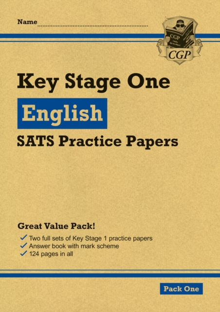 KS1 English SATS Practice Papers: Pack 1 (for end of year assessments), Paperback / softback Book