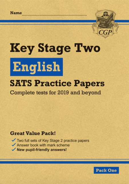 KS2 English SATS Practice Papers: Pack 2 - for the 2024 tests (with free Online Extras), Paperback / softback Book