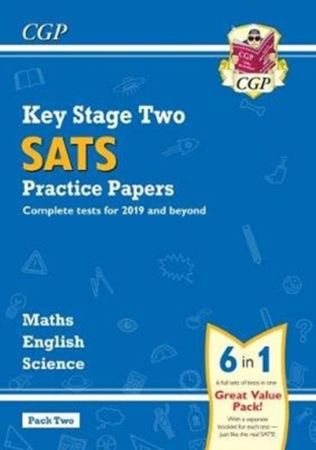 KS2 Complete SATS Practice Papers Pack 2: Science, Maths & English (for the 2024 tests), Paperback / softback Book