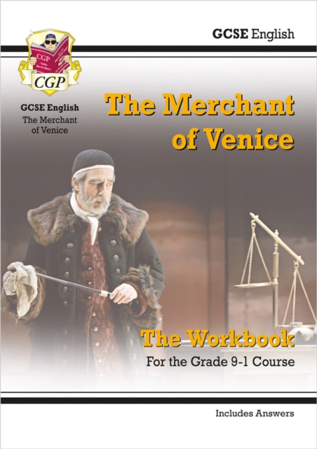 GCSE English Shakespeare - The Merchant of Venice Workbook (includes Answers), Paperback / softback Book