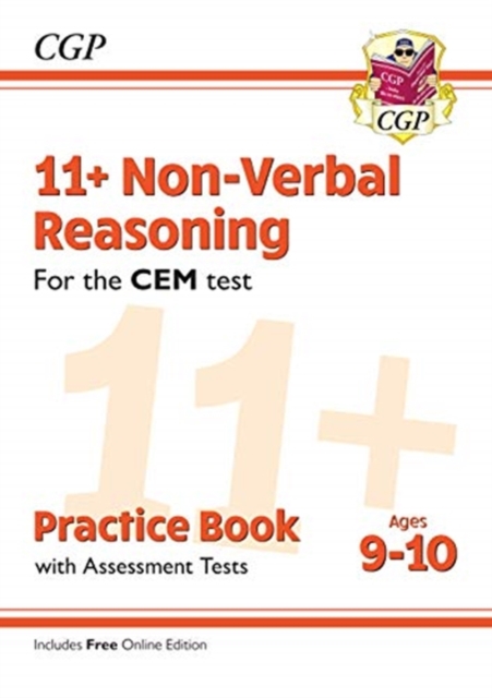 11+ CEM Non-Verbal Reasoning Practice Book & Assessment Tests - Ages 9-10 (with Online Edition), Mixed media product Book
