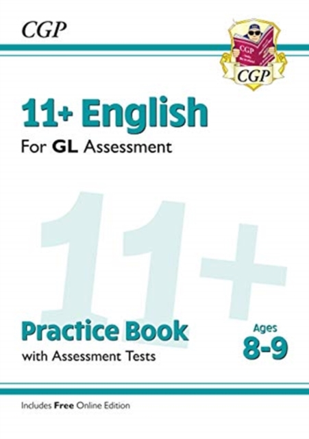 11+ GL English Practice Book & Assessment Tests - Ages 8-9 (with Online Edition), Mixed media product Book