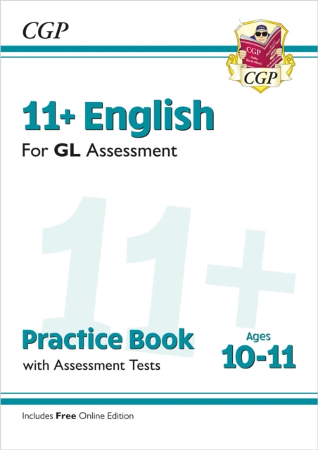 11+ GL English Practice Book & Assessment Tests - Ages 10-11 (with Online Edition), Multiple-component retail product, part(s) enclose Book