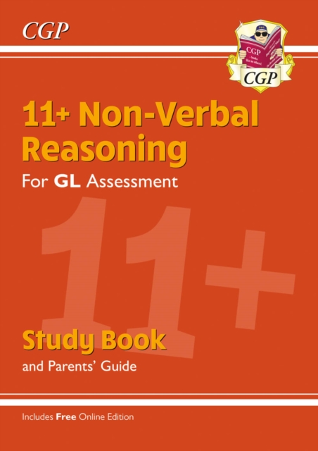 11+ GL Non-Verbal Reasoning Study Book (with Parents’ Guide & Online Edition), Multiple-component retail product, part(s) enclose Book