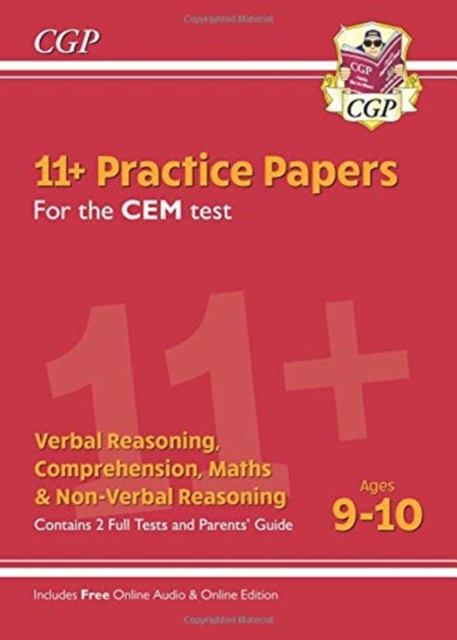 11+ CEM Practice Papers - Ages 9-10 (with Parents' Guide & Online Edition), Mixed media product Book