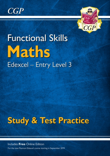 Functional Skills Maths: Edexcel Entry Level 3 - Study & Test Practice, Paperback / softback Book