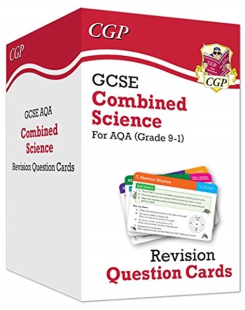 GCSE Combined Science AQA Revision Question Cards: All-in-one Biology, Chemistry & Physics, Hardback Book