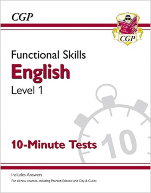 Functional Skills English Level 1 - 10 Minute Tests, Paperback / softback Book