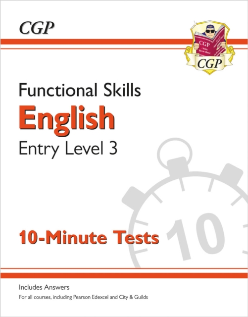 Functional Skills English Entry Level 3 - 10 Minute Tests, Paperback / softback Book