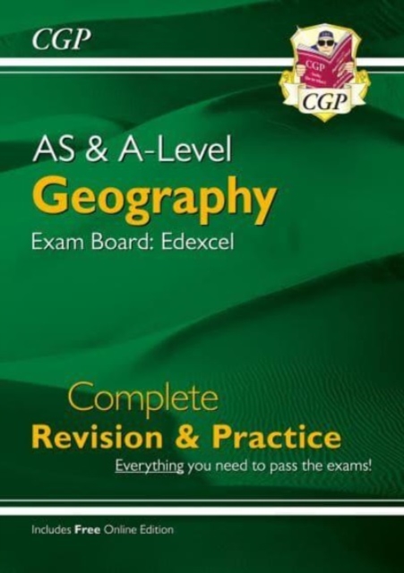 AS and A-Level Geography: Edexcel Complete Revision & Practice (with Online Edition), Mixed media product Book