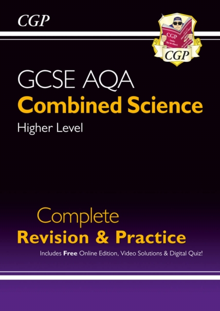 GCSE Combined Science AQA Higher Complete Revision & Practice w/ Online Ed, Videos & Quizzes, Mixed media product Book