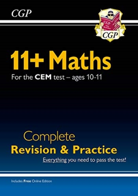 11+ CEM Maths Complete Revision and Practice - Ages 10-11 (with Online Edition), Mixed media product Book