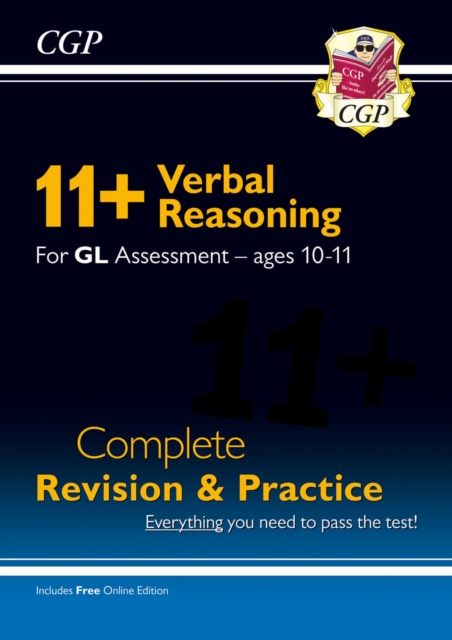 11+ GL Verbal Reasoning Complete Revision and Practice - Ages 10-11 (with Online Edition), Mixed media product Book