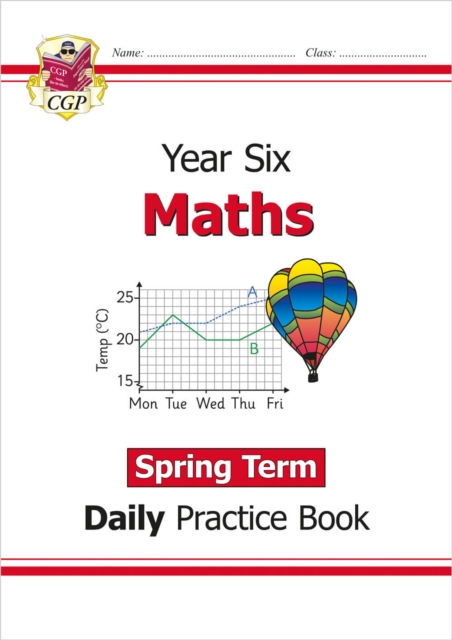 KS2 Maths Year 6 Daily Practice Book: Spring Term, Paperback / softback Book