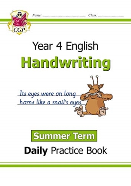 KS2 Handwriting Year 4 Daily Practice Book: Summer Term, Paperback / softback Book