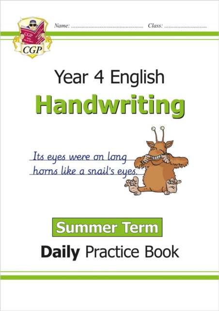 KS2 Handwriting Year 4 Daily Practice Book: Summer Term, Paperback / softback Book