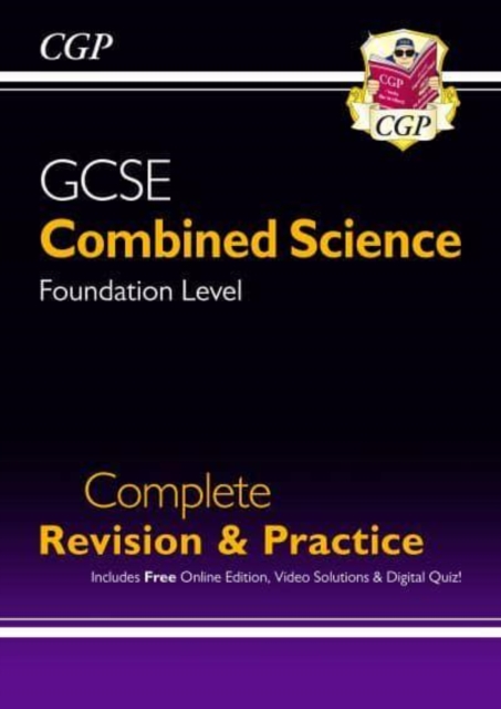GCSE Combined Science Foundation Complete Revision & Practice w/ Online Ed, Videos & Quizzes, Multiple-component retail product, part(s) enclose Book