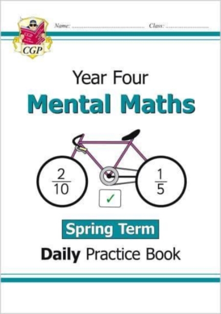 New KS2 Mental Maths Daily Practice Book: Year 4 - Spring Term, Paperback / softback Book
