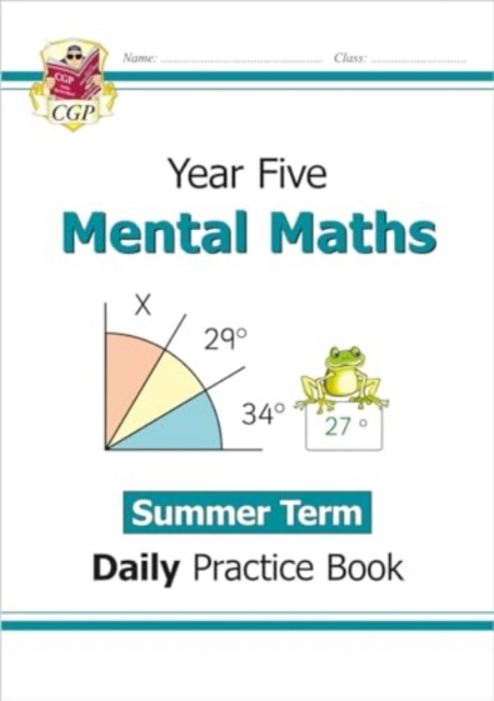KS2 Mental Maths Year 5 Daily Practice Book: Summer Term, Paperback / softback Book