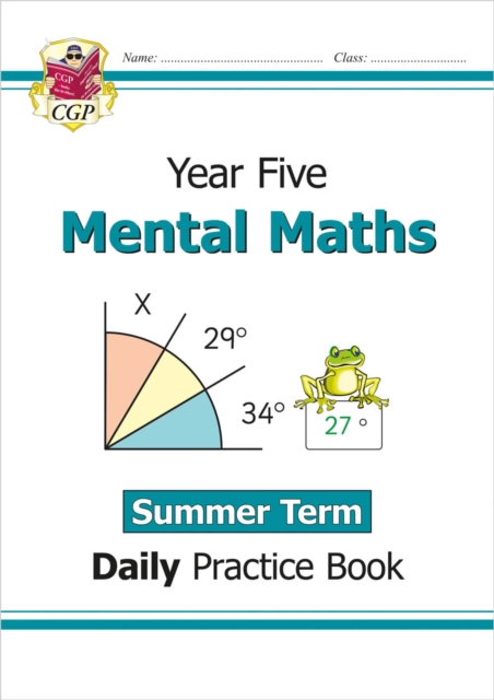 KS2 Mental Maths Year 5 Daily Practice Book: Summer Term, Paperback / softback Book