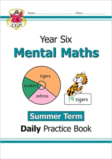 KS2 Mental Maths Year 6 Daily Practice Book: Summer Term, Paperback / softback Book