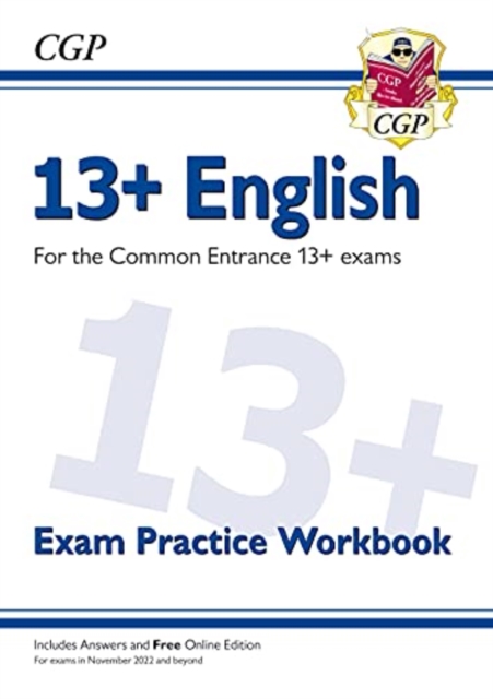 New 13+ English Exam Practice Workbook for the Common Entrance Exams (exams from Nov 2022), Paperback / softback Book