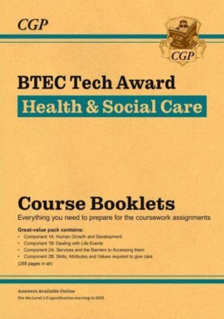 BTEC Tech Award in Health & Social Care: Course Booklets Pack, Paperback / softback Book