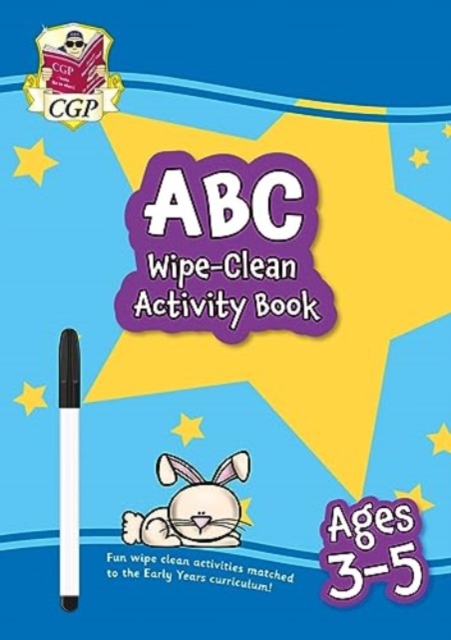 New ABC Wipe-Clean Activity Book for Ages 3-5 (with pen), Multiple-component retail product, part(s) enclose Book