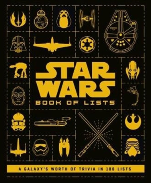 Star Wars: Book of Lists, Hardback Book