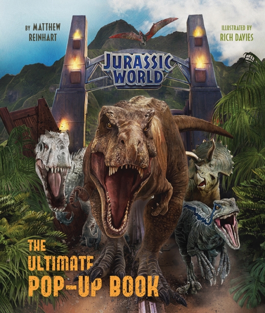 Jurassic World - The Ultimate Pop-Up Book, Hardback Book