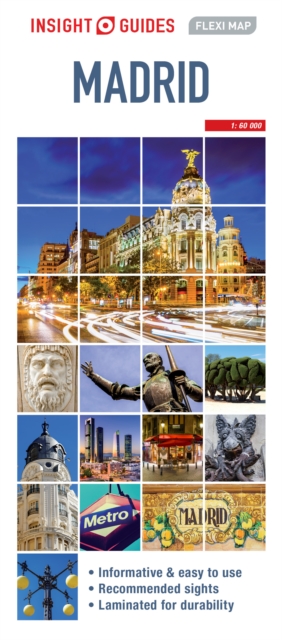 Insight Guides Flexi Map Madrid (Insight Maps), Sheet map Book