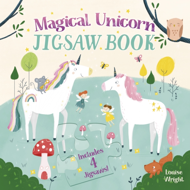 Magical Unicorn Jigsaw Book, Hardback Book