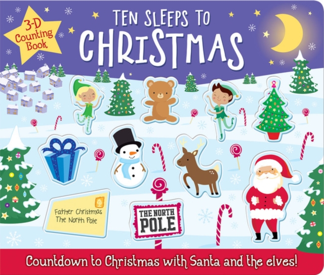 Ten Sleeps to Christmas, Board book Book
