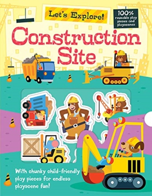 Let's Explore the Construction Site, Board book Book