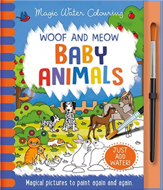 Woof and Meow - Baby Animals, Hardback Book