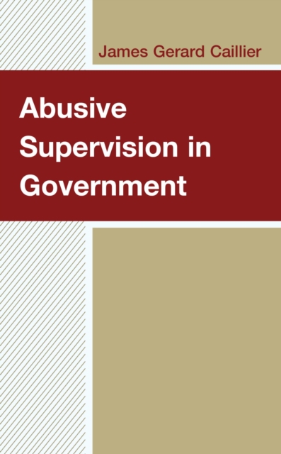 Abusive Supervision in Government, EPUB eBook