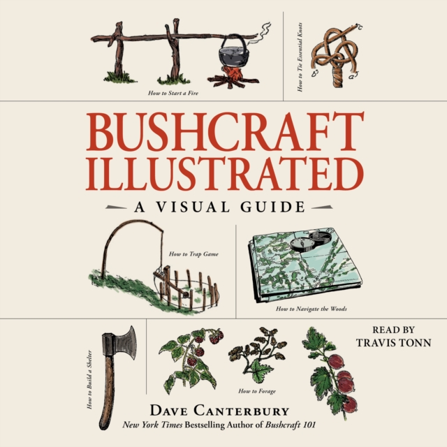 Bushcraft Illustrated : A Visual Guide, eAudiobook MP3 eaudioBook