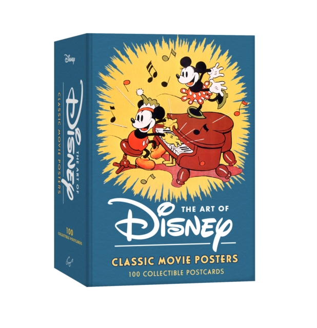 The Art of Disney: Iconic Movie Posters: 100 Collectible Postcards, Postcard book or pack Book